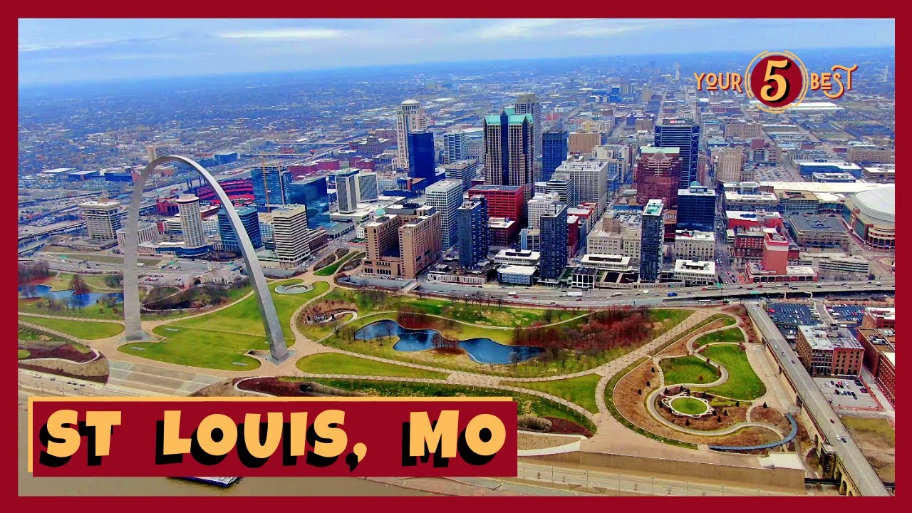 ST LOUIS, MISSOURI Drone Video Tour
