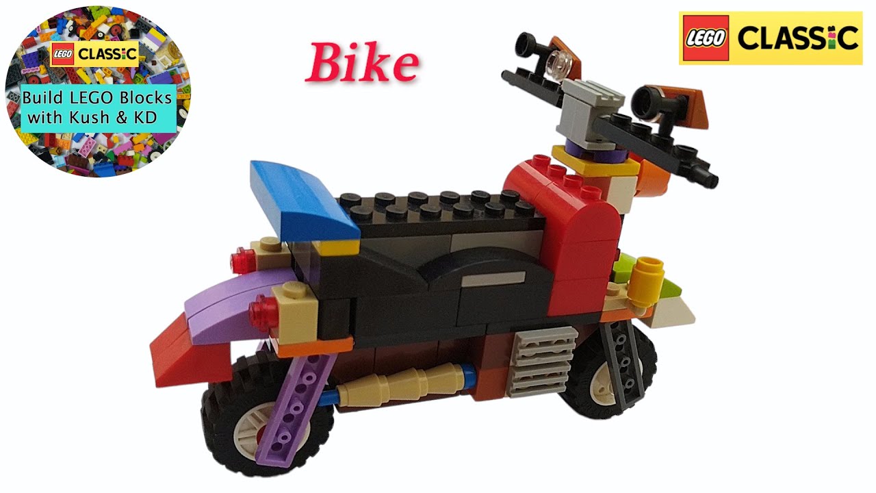 LEGO Bike || Motorcycle || Bullet with LEGO Classic 10715 ||MOC||Building Instructions