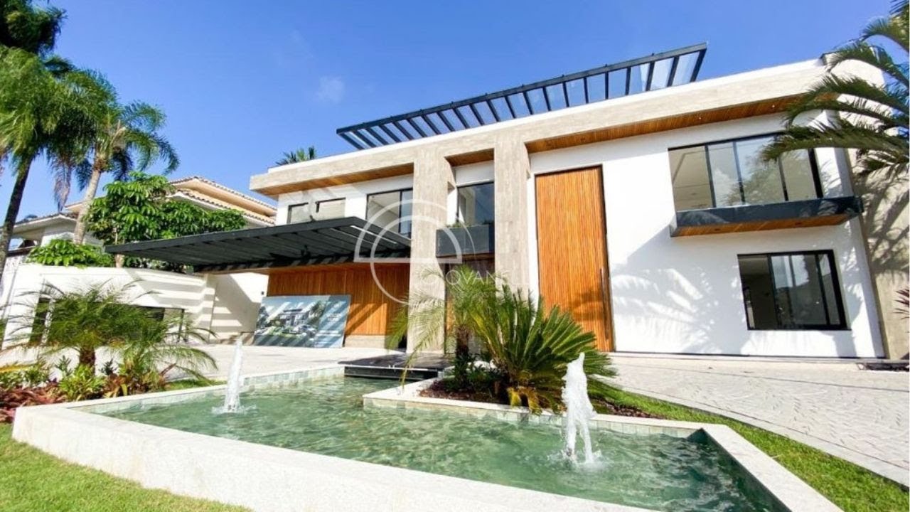MANS&Atilde;O CONTEMPORANEA A VENDA CONDOMINIO MALIBU BARRA DA TIJUCA - EGIOVANELLI