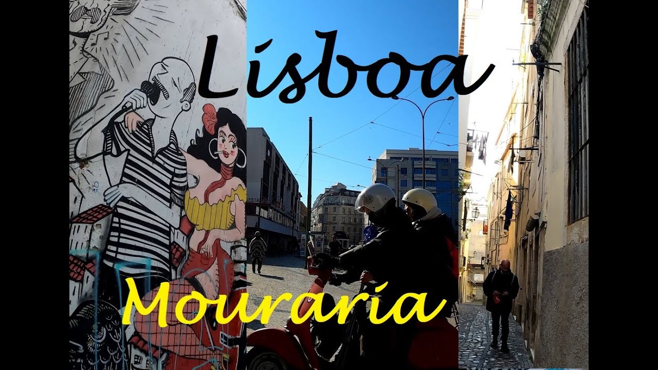 Lisbon 4k walk tour Mouraria 2022