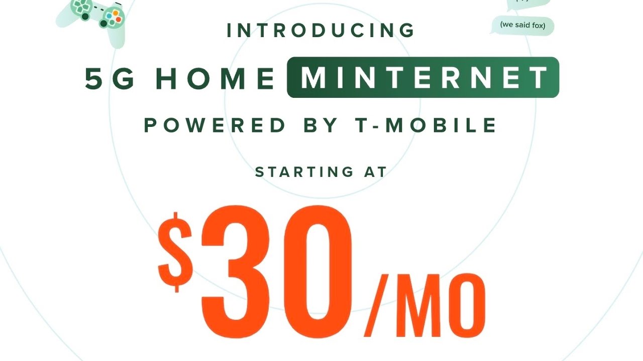 Домашний интернет T-Mobile: 30 долларов в месяц с Mint Mobile «Minternet»