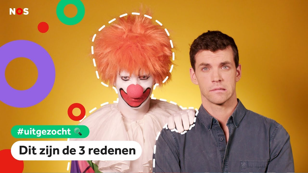Waarom zijn mensen bang voor clowns? 🤡 | UITGEZOCHT #3