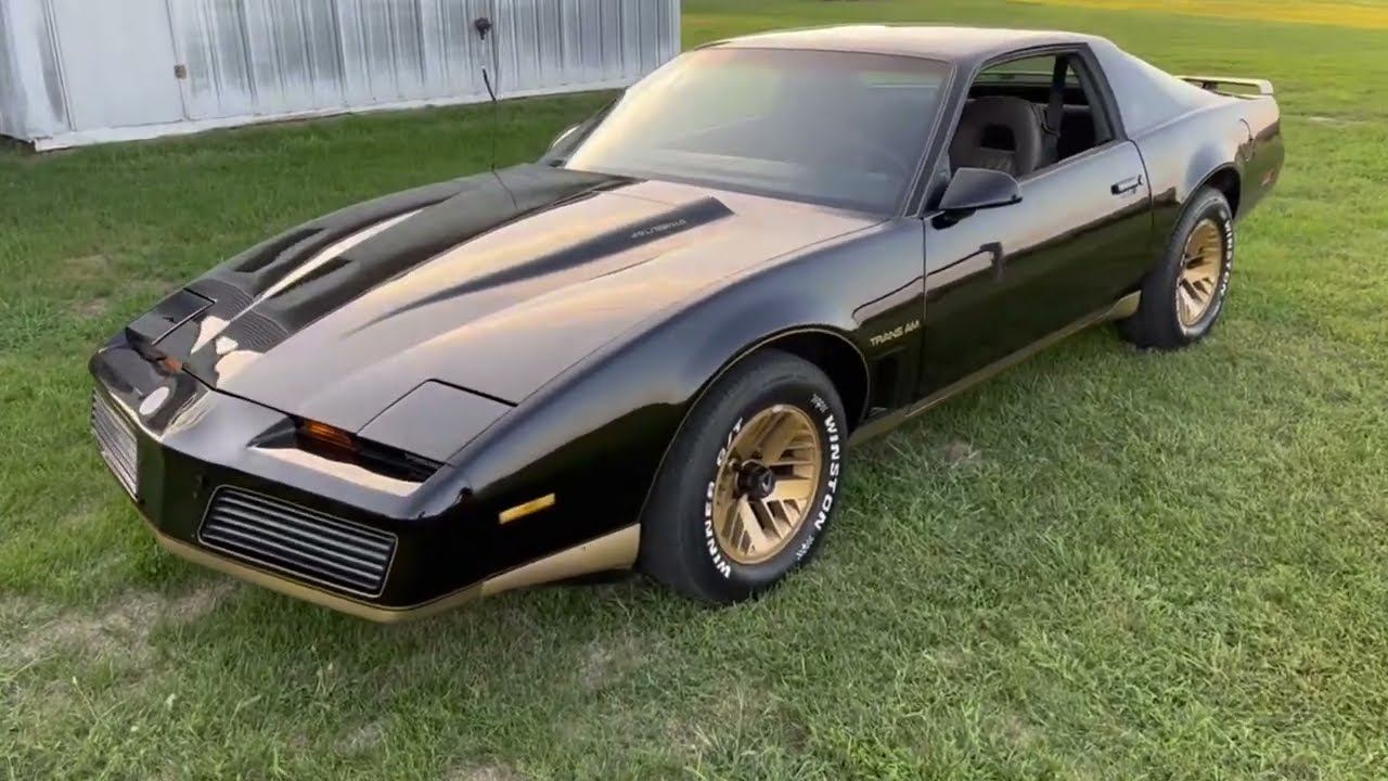 Black and Beautiful!  Check out this 1982 Firebird Trans Am!