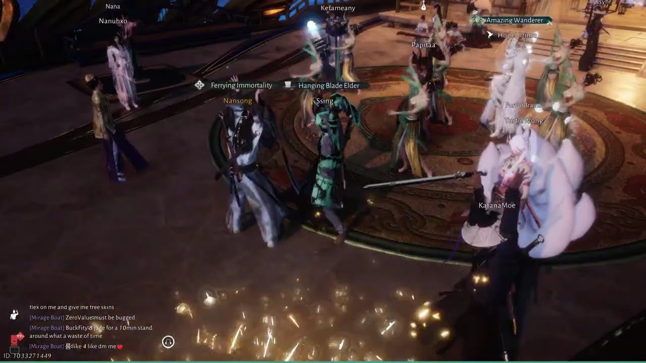 Where Winds Meet - 3 Man Mirage Boat Dance Party!