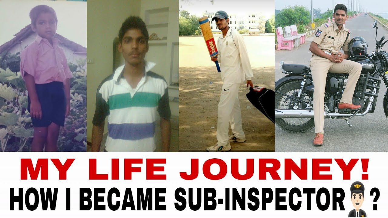 My Life Journey !  How I Became Sub-inspector 👨🏻‍✈️