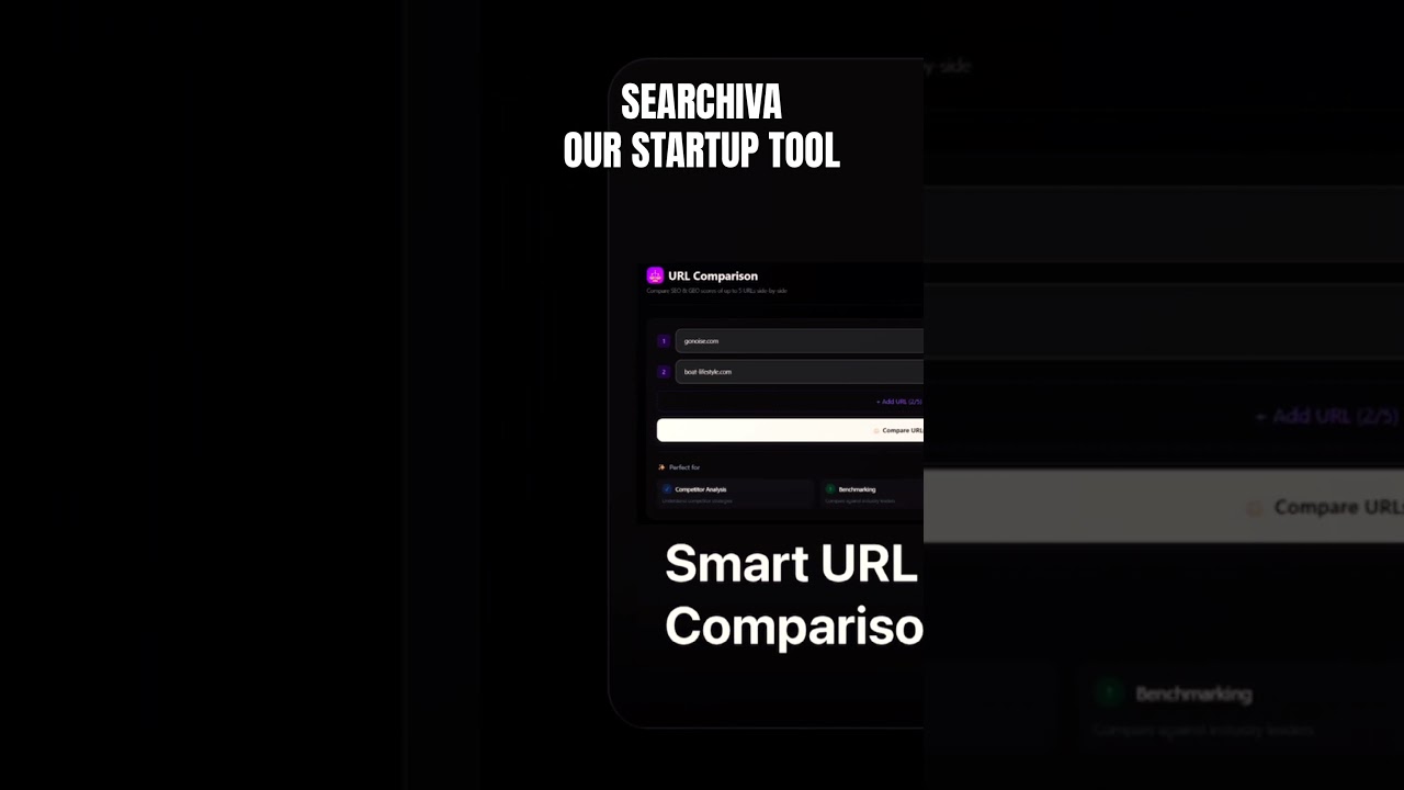 Searchiva 🚀 Our Startup Tool Is Live #shorts #youtubeshorts #growth #airevolution #aistartup #tech