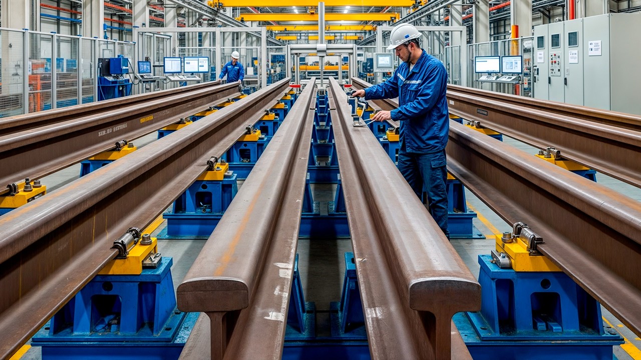 ¿Cómo se Fabrican 60 MILLONES de Toneladas de Rieles? ¡El Secreto de la INGENIERÍA del Acero! 🚂🔥