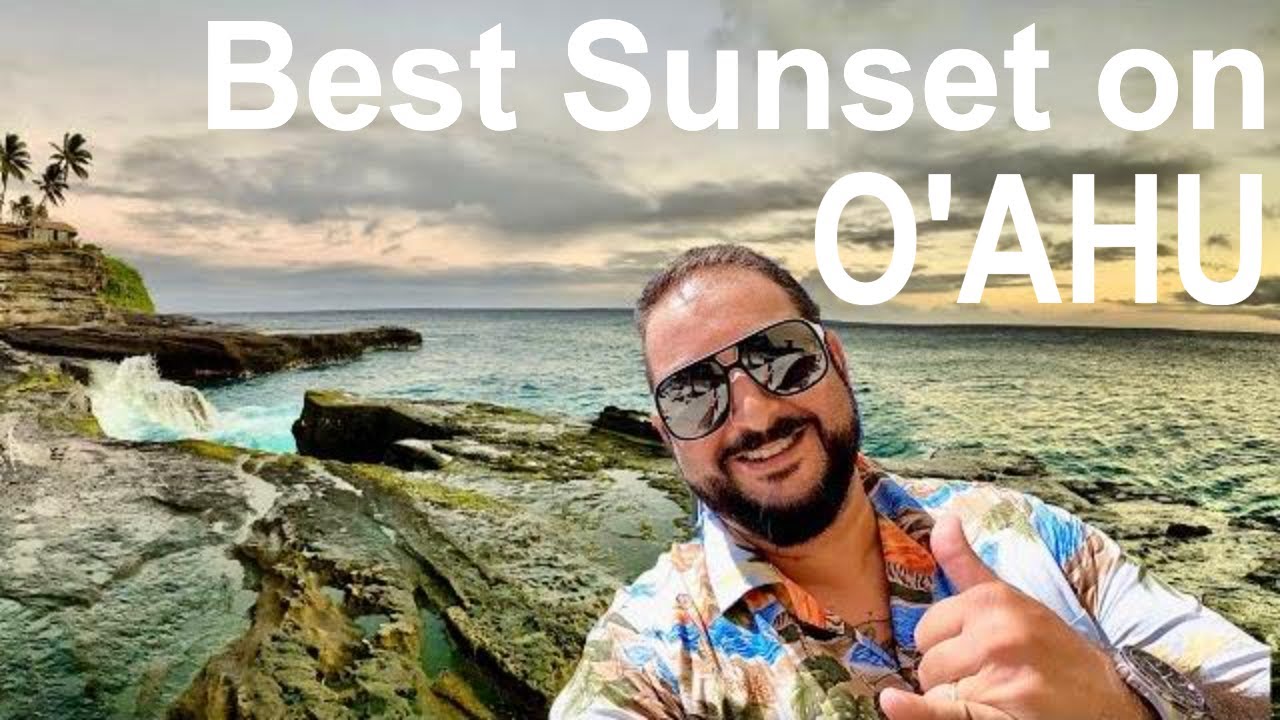 Amazing Sunset Location on Oahu, HAWAII | China Walls #oahu #hawaii #travelvlog #hawaiitravel #ハワイ
