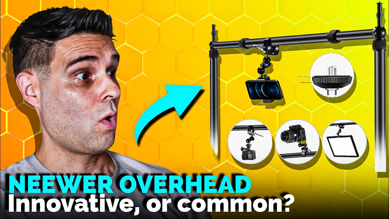 Great For Those Overhead Unboxing Shots - Neewer Camera Rig