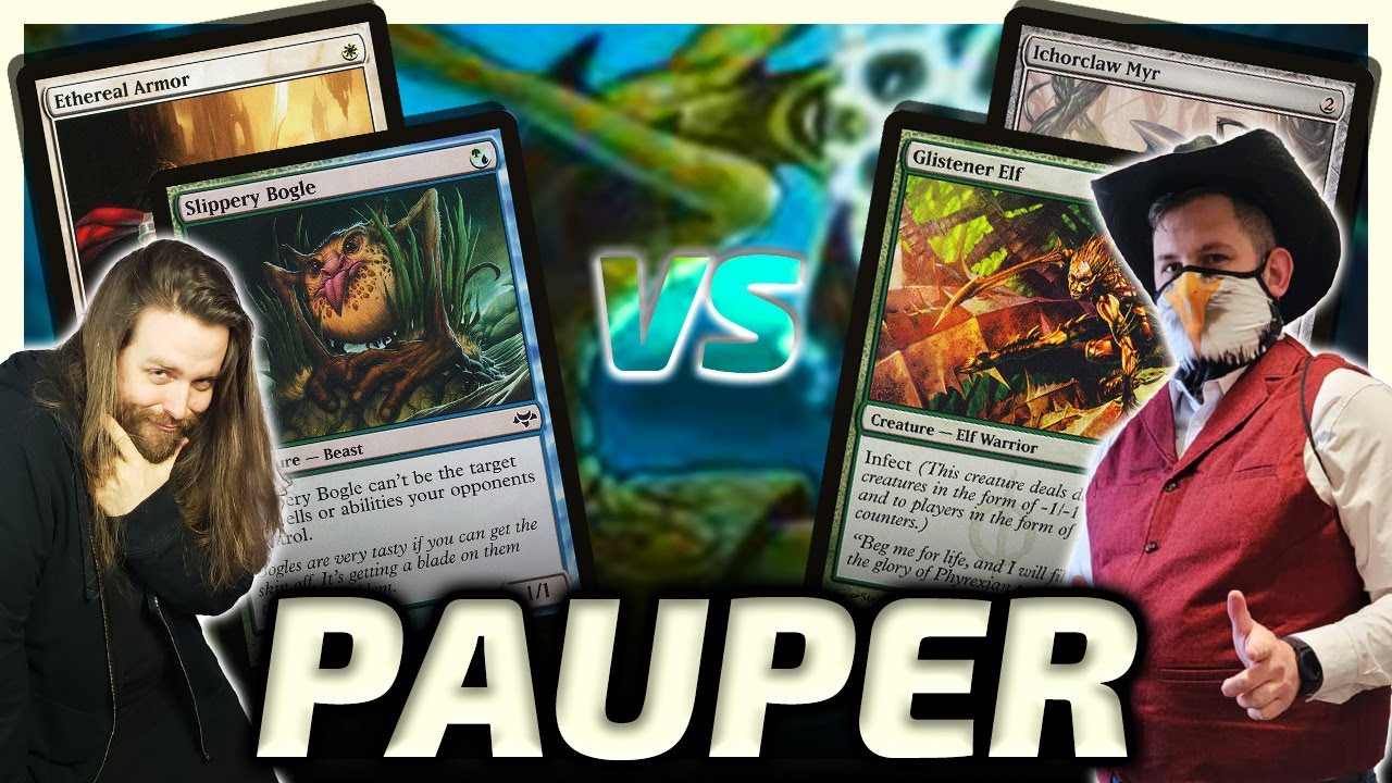 Bogles Vs INFECT!!! [Paper Pauper MtG Gameplay] 2025