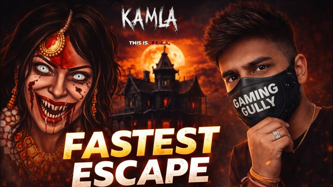 How To Escape From KAMLA 😱 | Horror Game | Gaming Gully