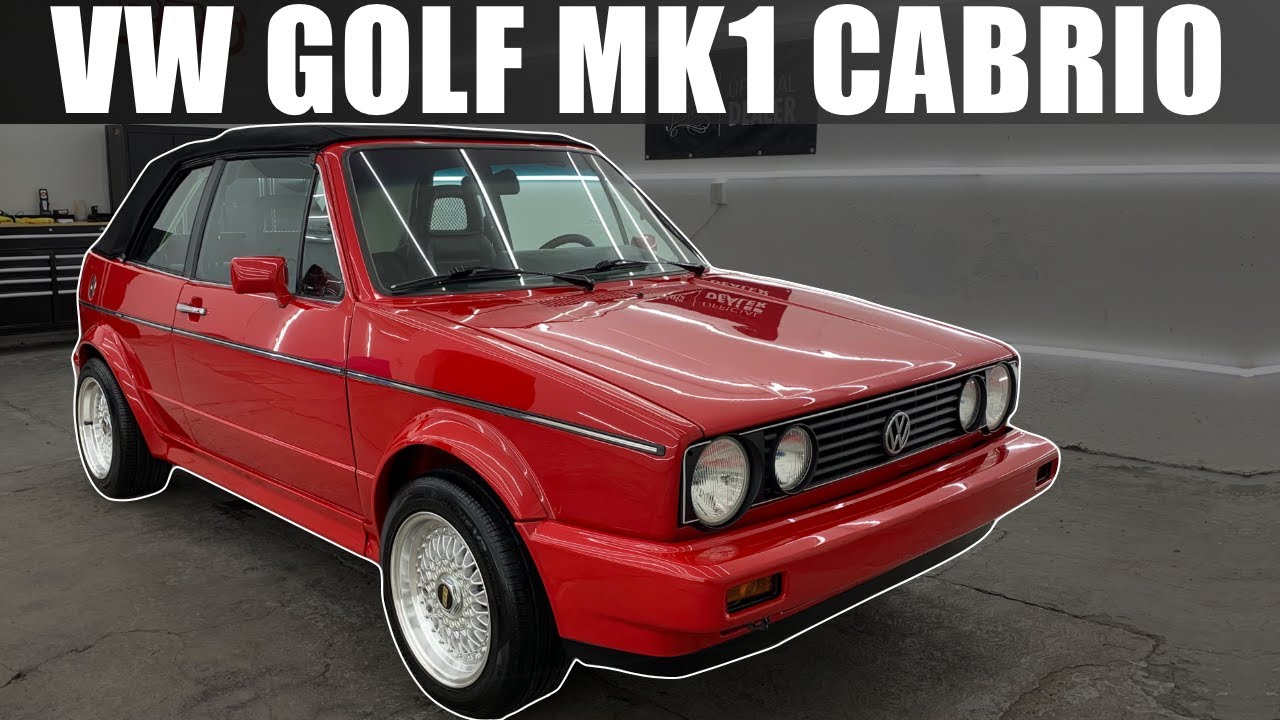 VW Caribe Convertible (Golf MK1 Convertible) || Керамическое покрытие, полировка и т. д. || Infin...