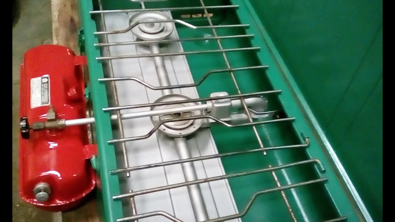 Restore Old 426D 3- Burner Coleman Stove Part 3  FINISHED!