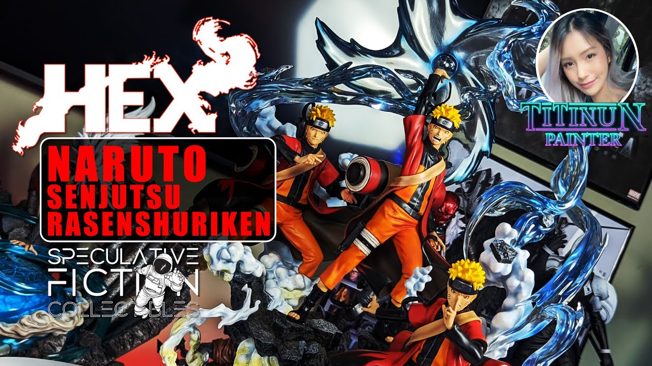 HEX Collectibles Naruto Senjutsu Rasenshuriken! Unboxing and review