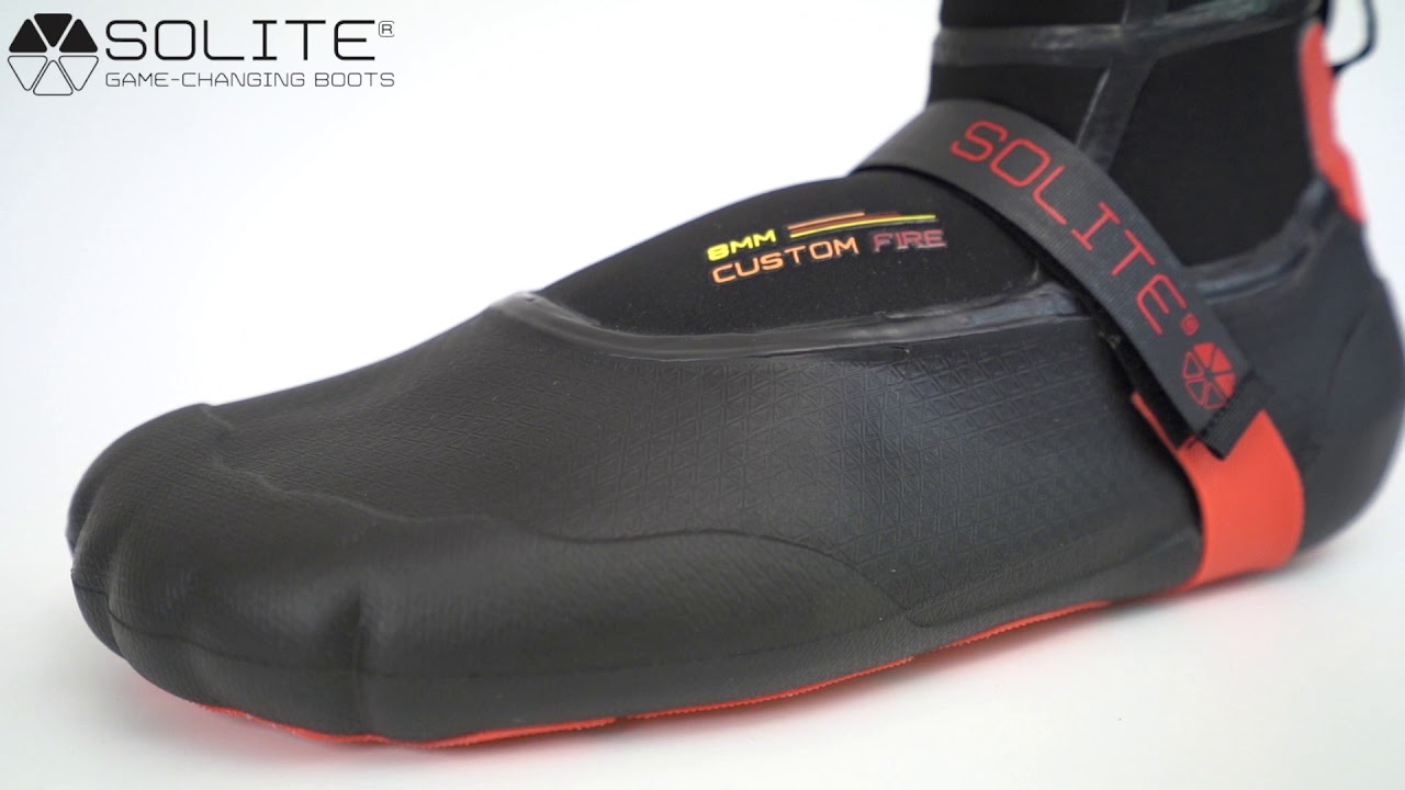 Solite 8mm Custom Fire Wetsuit boot