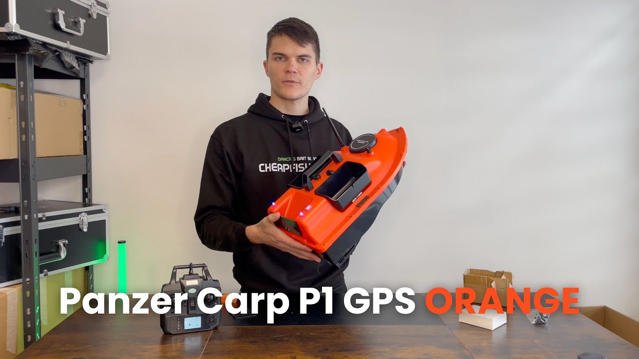 Panzer Carp P1 GPS Neon Orange Etetőhajó bemutató