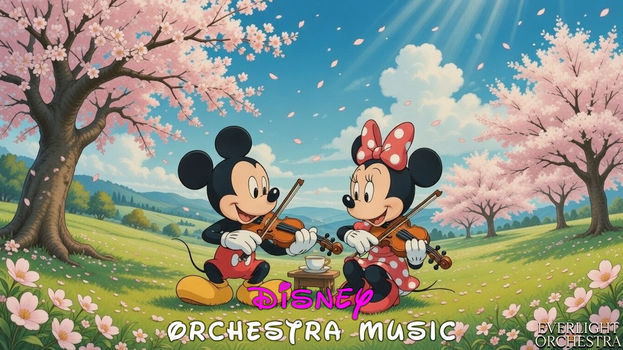 Disney Orchestra Ambience 🌸 Gentle Fairytale Melodies to Warm Your Heart