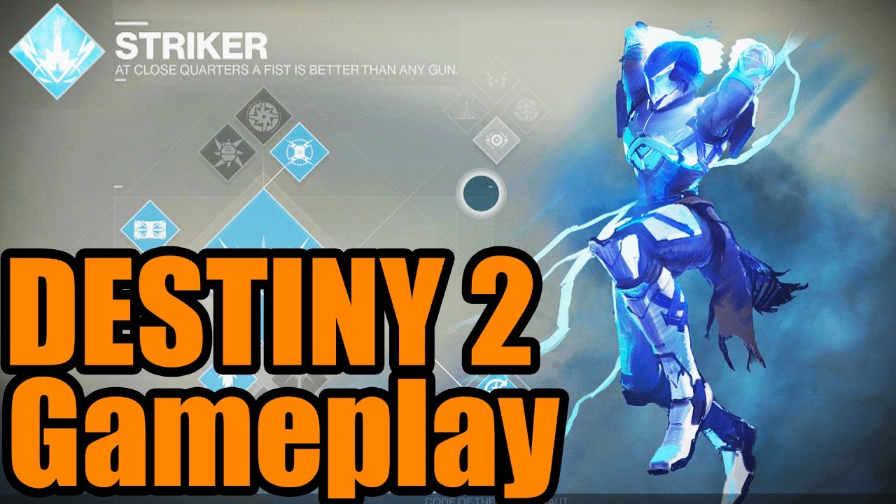 DESTINY 2 GAMEPLAY! NEW STRIKER TITAN Full PVP GAMEPLAY (destiny 2)