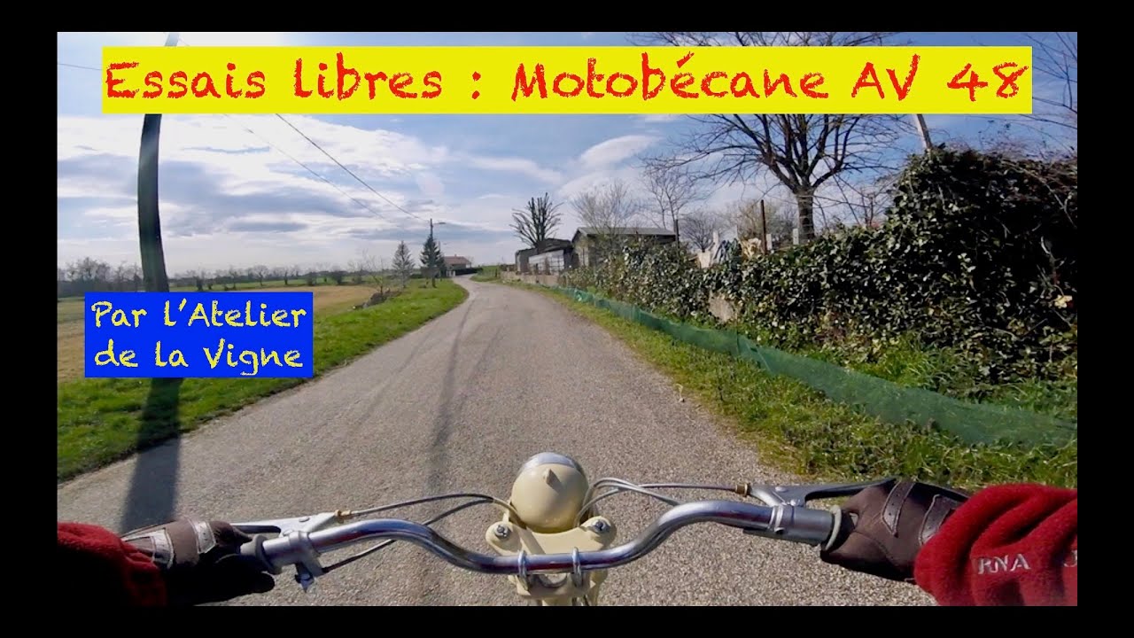 Motobécane AV 48 : Essai libre