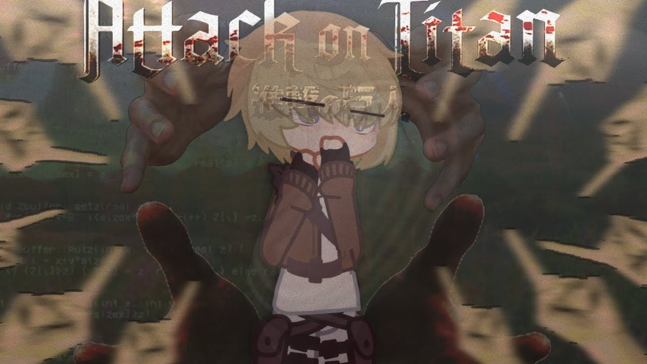 Fandoms react to each other || AOT. || ARMIN ARLERT 1/2 (no copyright)