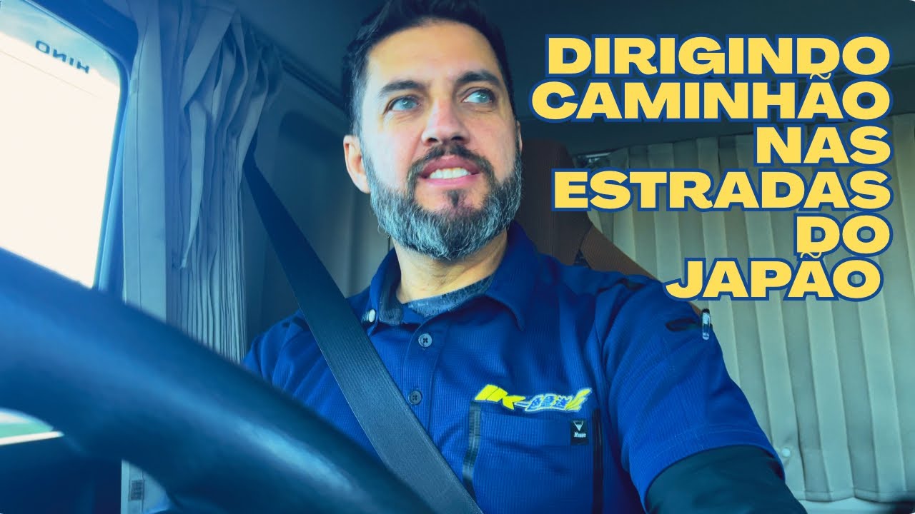 Dirigindo Caminhão nas Estradas do Japão 🇯🇵 | Abastecimento, Almoço e Entrega 🚛