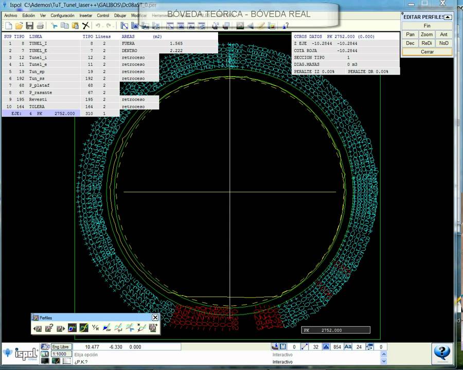 ISTRAM ISPOL (v 10.12). Demo estructuras en obra lineal (3/3)