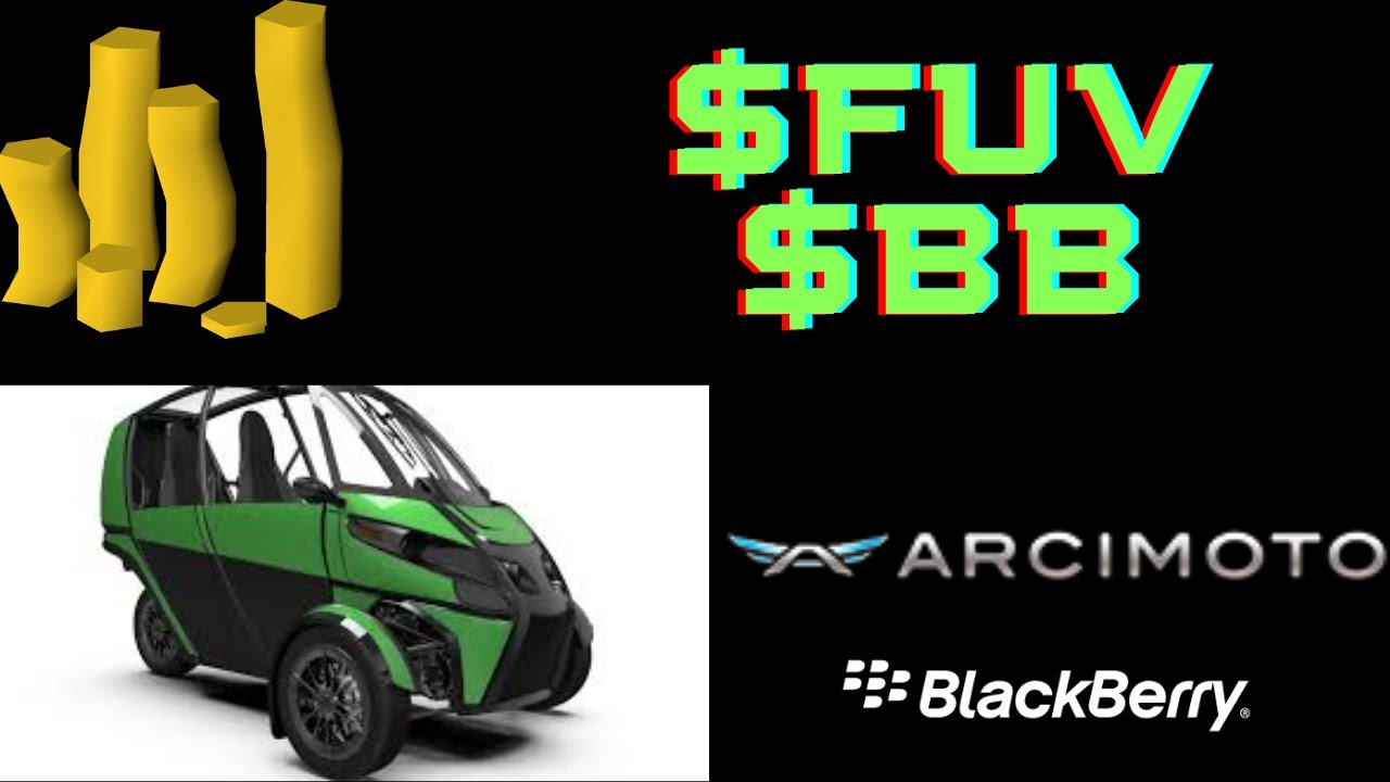 Arcimoto Stock ($FUV) Play and BlackBerry ($BB) Amazon Deal - Are These Buys At This Point?