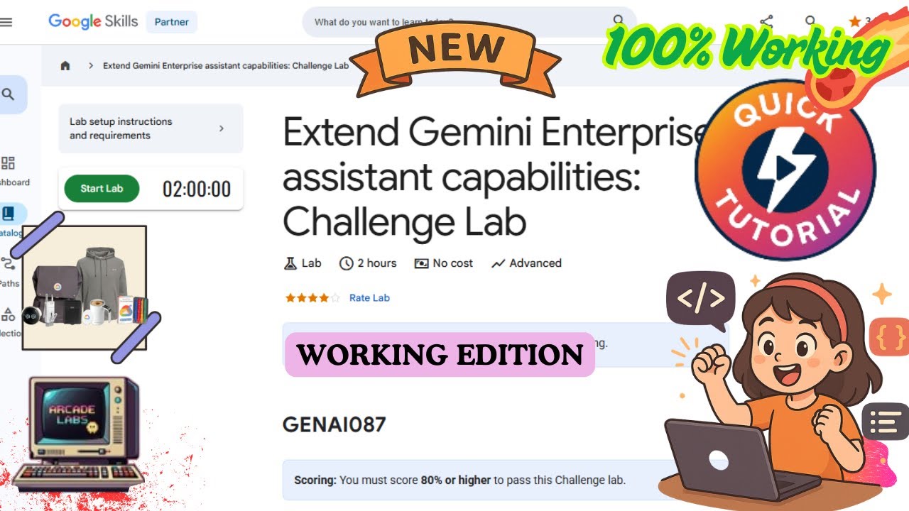Расширение возможностей корпоративного помощника Gemini: Задание #GENAI087 #qwiklabs #googlecloud