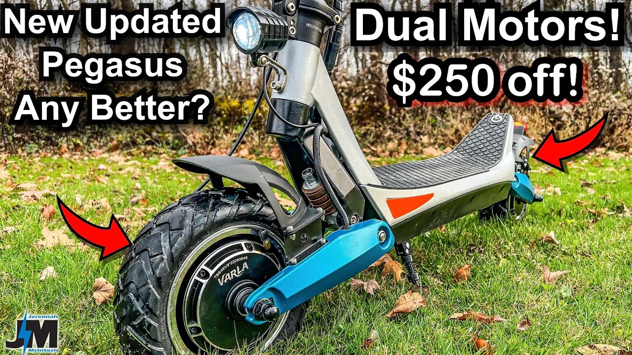 Varla Pegasus Dual Motor Electric Scooter Review! Is this E-Scooter any better?