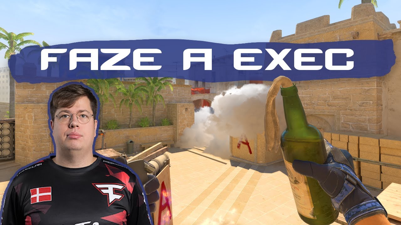 CS2 Mirage - How to execute A-SITE like FAZE!