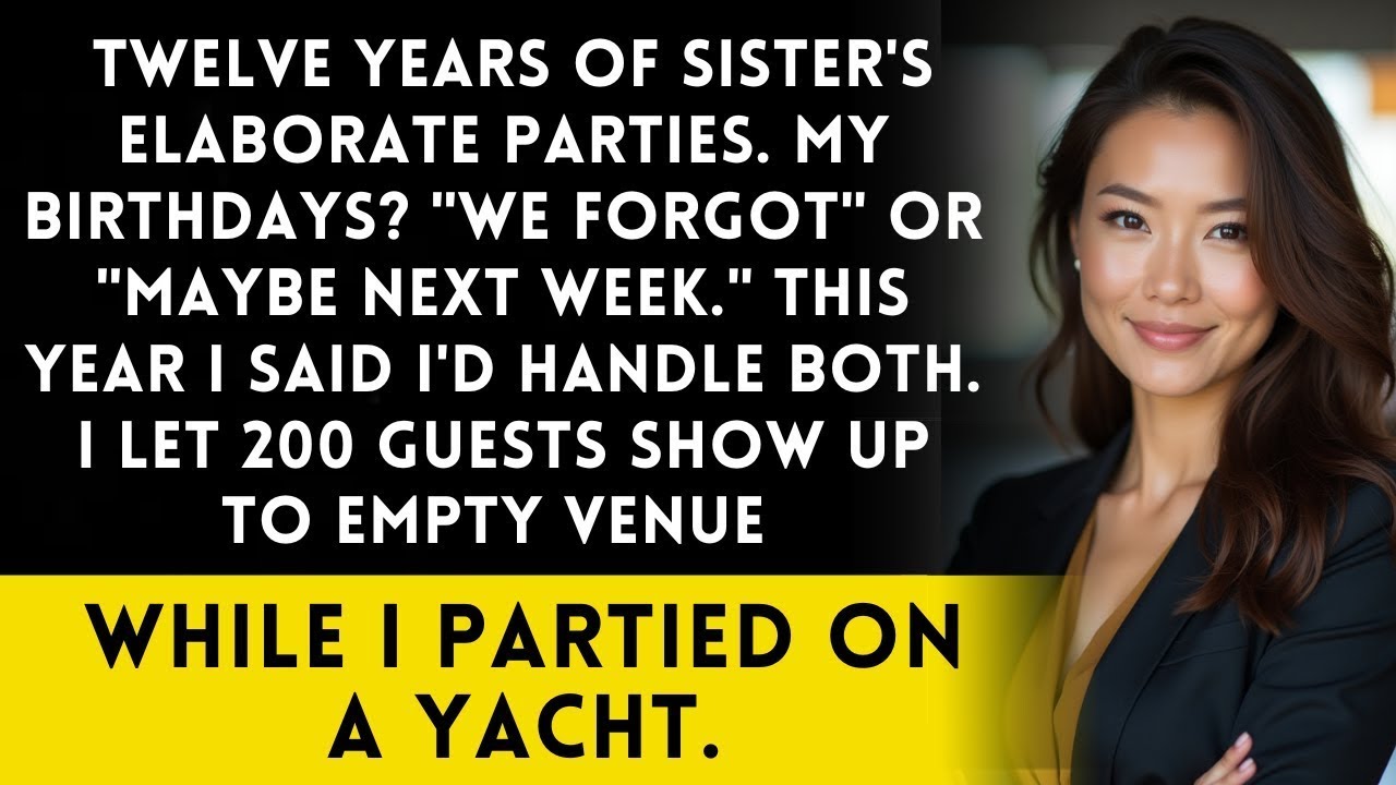 For 12 Years I Threw Sister 15K Parties While Mine Were Forgotten—This Year I Disappeared