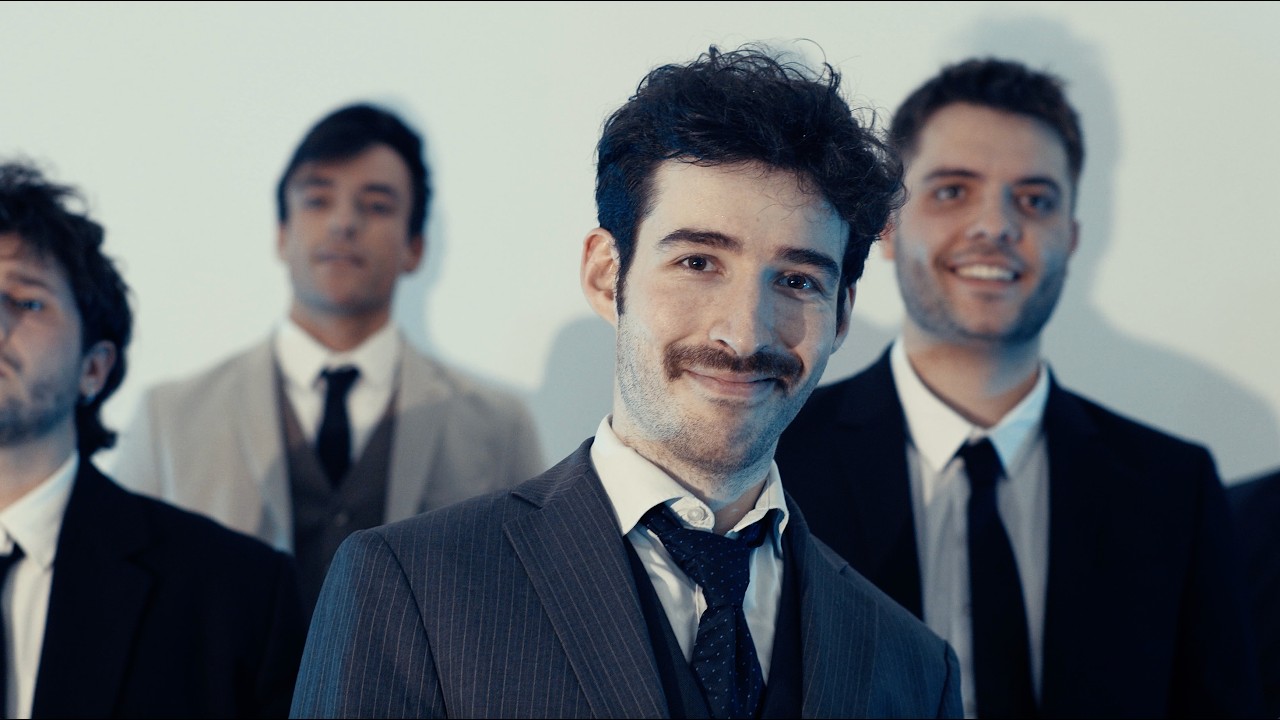 6 Men in Suits.. In Beginner Jazz Class ! BROTHERHOOD OF MAN 💼 Choreography