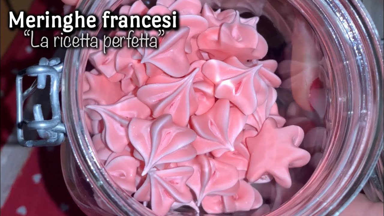 Meringhe francesi - la ricetta perfetta 🤩 😋