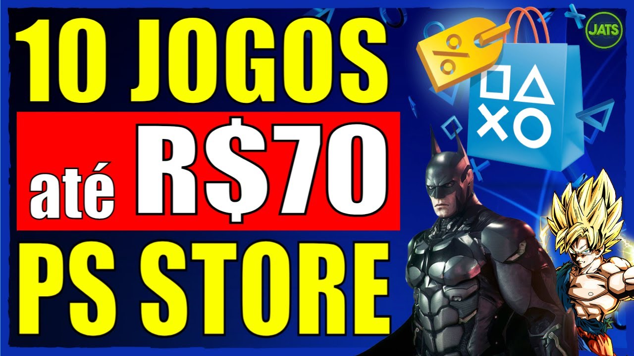 PROMO&Ccedil;&Atilde;O NO PS4 !! 10 JOGOS AT&Eacute; 70 REAIS !! DESCONTOS NA PROMO&Ccedil;&Atilde;O DE FESTAS PLAYSTATION !!