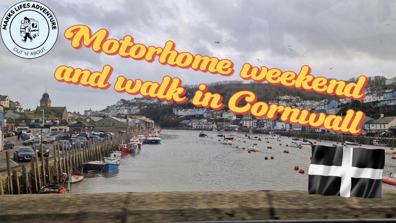 Weekend trip in the motorhome to Cornwall with coastal walk
