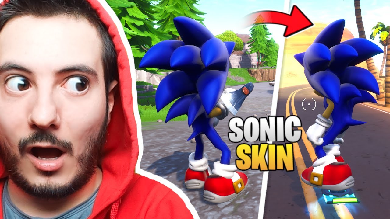 USO SONIC SU FORTNITE 😱 Pazzox