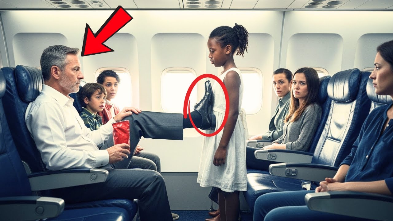 Black Billionaire Girl’s Seat Stolen by White Passenger — Moments Later, Entire Flight Delayed