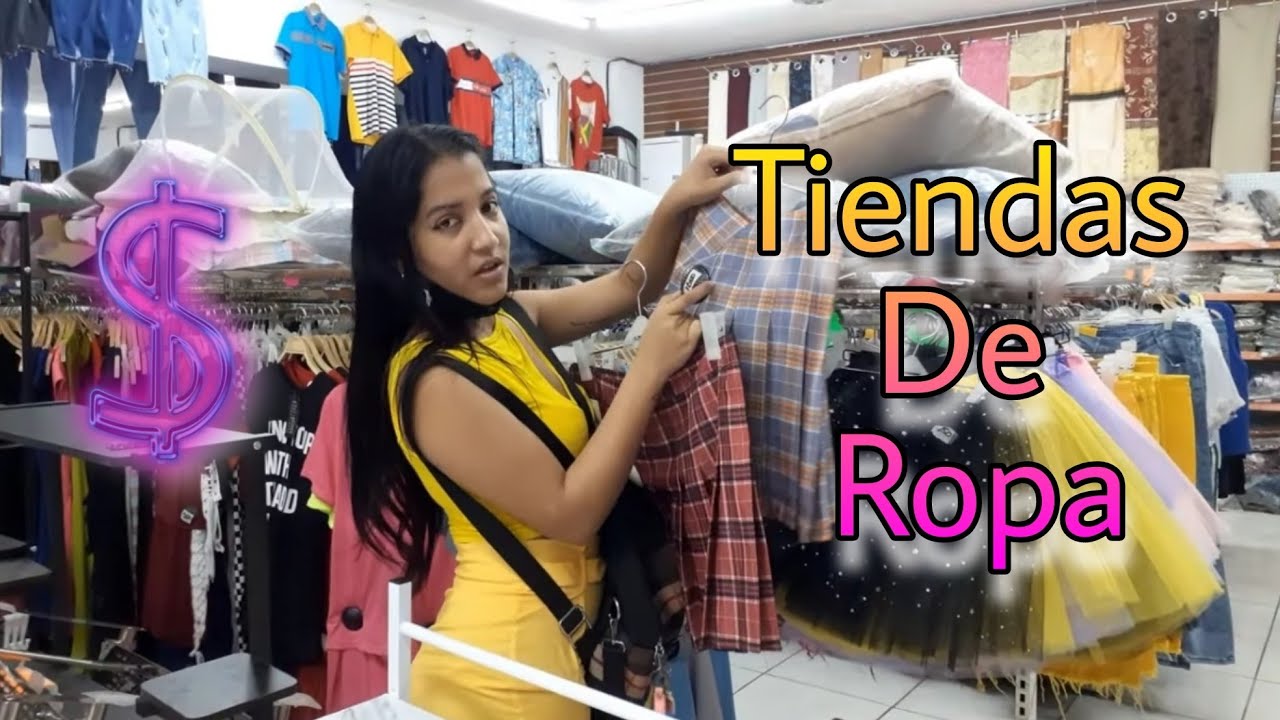 Compré todo en un centro comercial de Jamaica