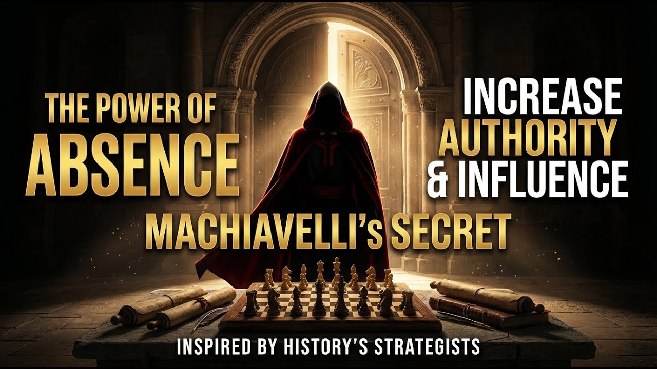 Machiavelli's Disappearance Tactic: Why Powerful People Vanish Strategically