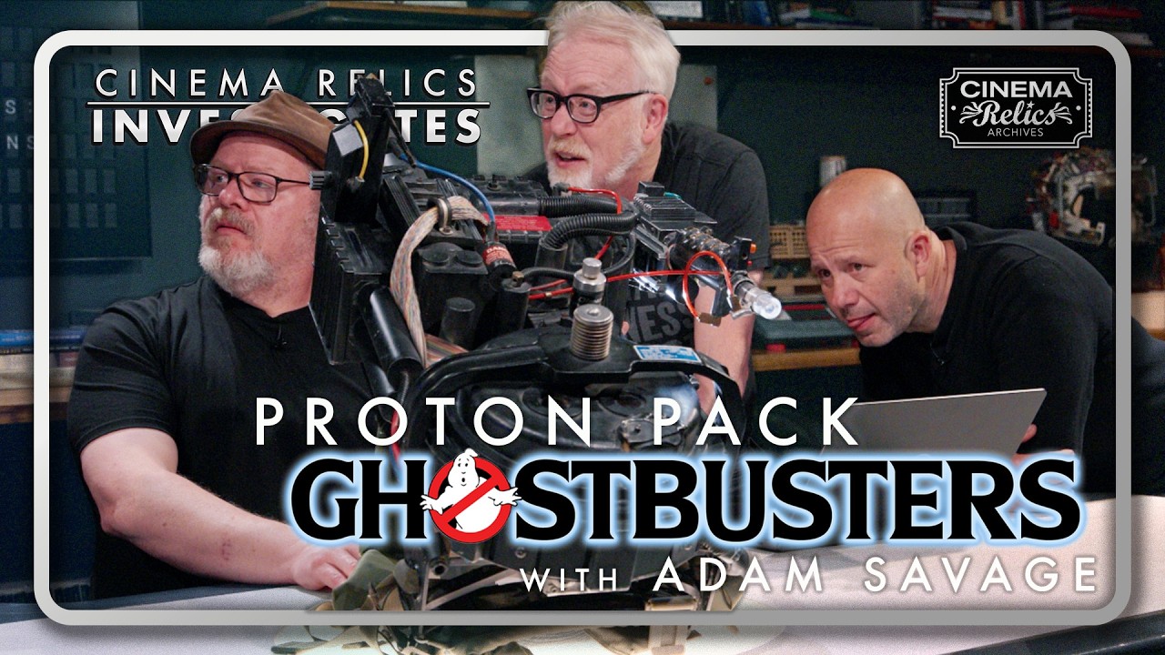 Is This Proton Pack From the Original Ghostbusters?  | Cinema Relics Investigates w/ Adam Savage