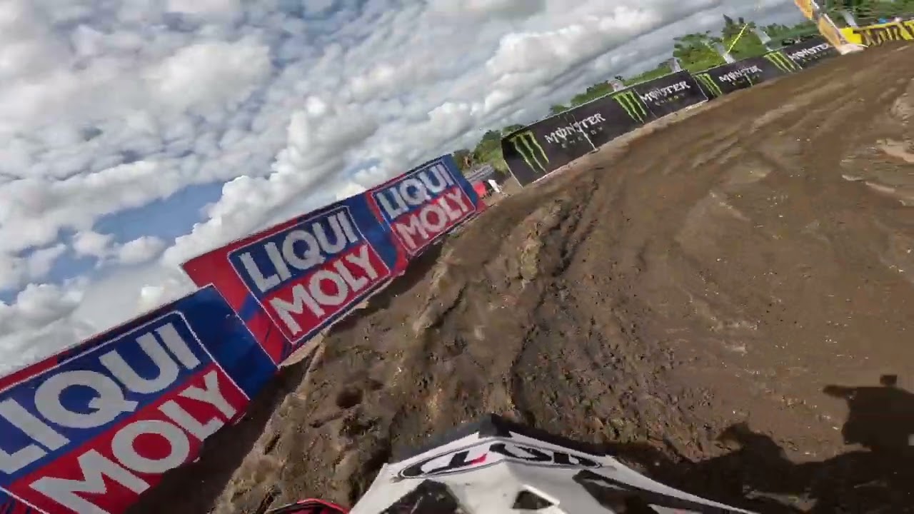 Delvintor Alfarizi GoPro POV from warm up | MNC MXGP of LOMBOK INDONESIA 2023 #MXGP #Motocross