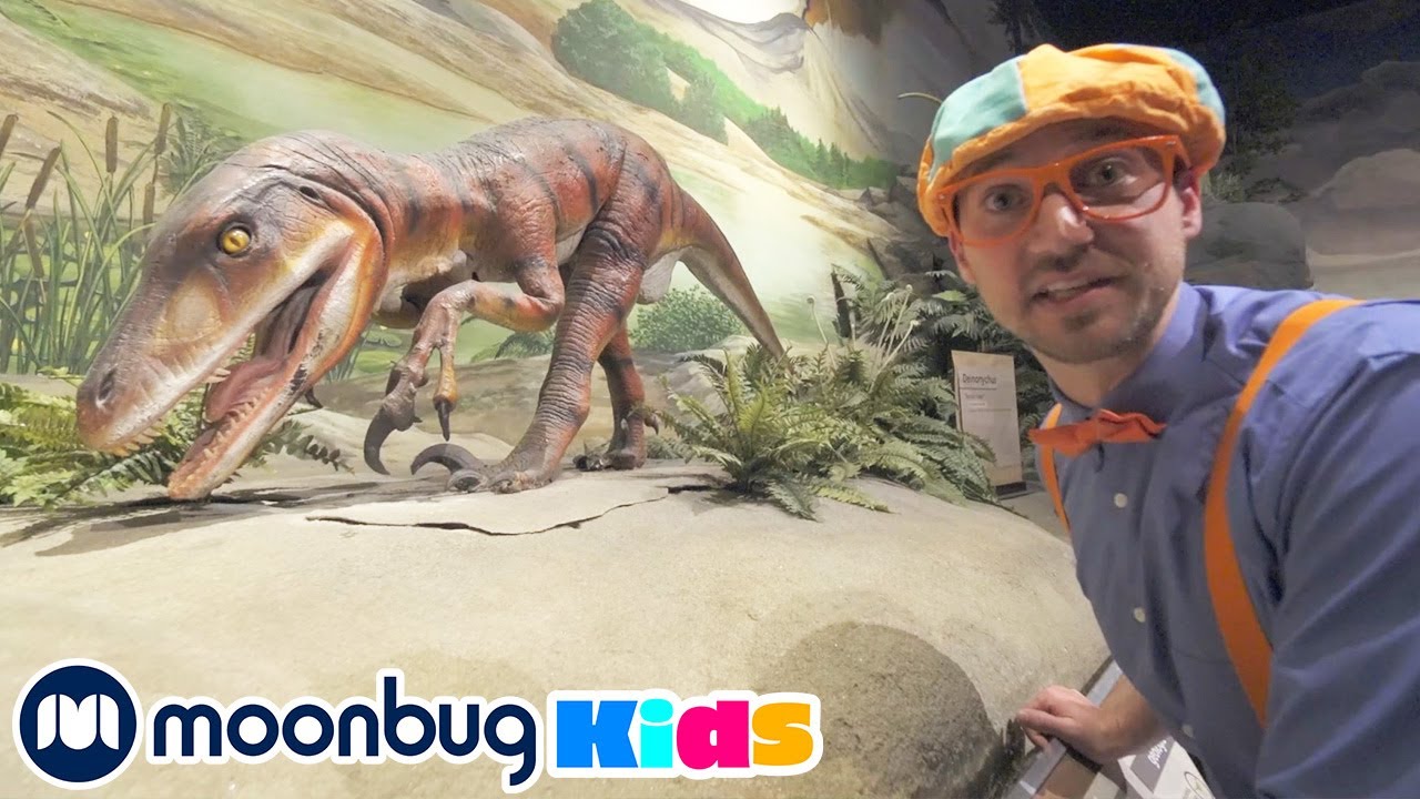 Blippi Visits the Pacific Science Center | @Blippi | Moonbug Literacy