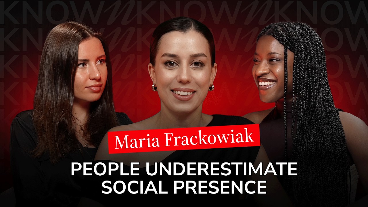 Don’t ignore social presence | Maria Frackowiak (ADI Foundation) | KNOWN Ep. 03