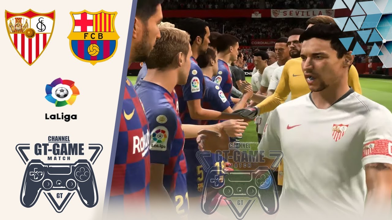 FIFA 20 - FC Barcelona vs. Sevilla FC @ Stade Ram&oacute;n (19/06/2020)HD