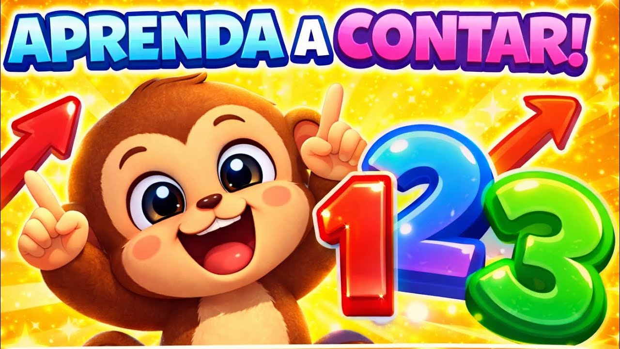 Contando com os Macaquinhos          #músicainfantil #contageminfantil #babysharkbrasil