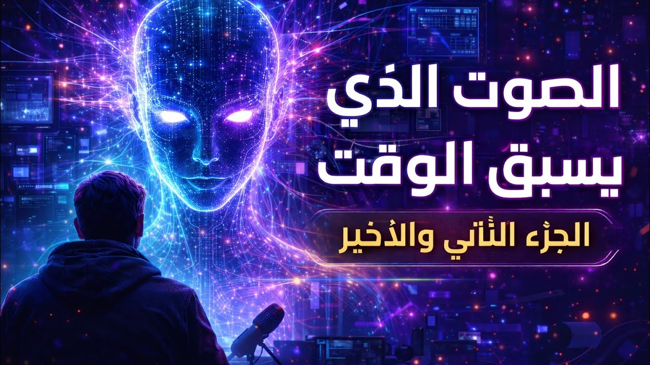 الصَّوْتُ الَّذِي يَسْبِقُ الوَقْت | الجزء الثاني والأخير 🔥#خيال_علمي#خيال 