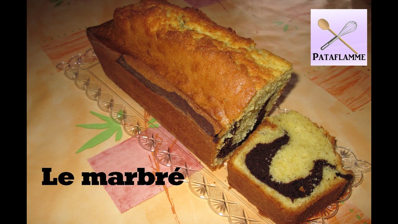 Recette du cake marbré vanille et chocolat - Facile à faire