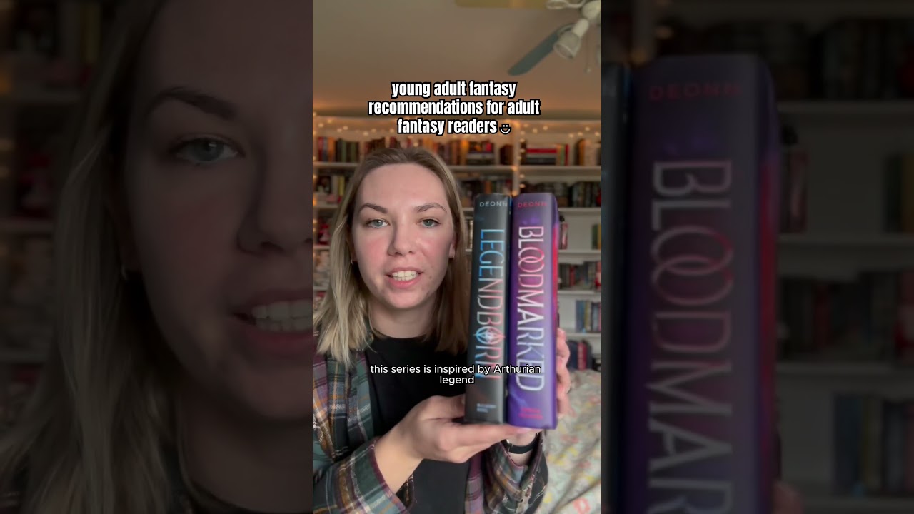 young adult fantasy recs for adult fantasy readers! watch the full version of this video on tiktok!