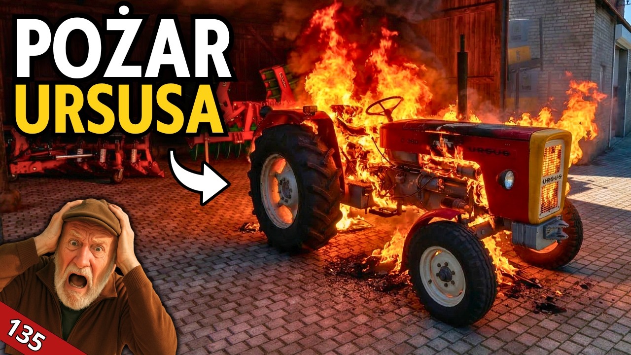 URSUS SIĘ PALI 🌻 Prawdziwe życie na wsi #135