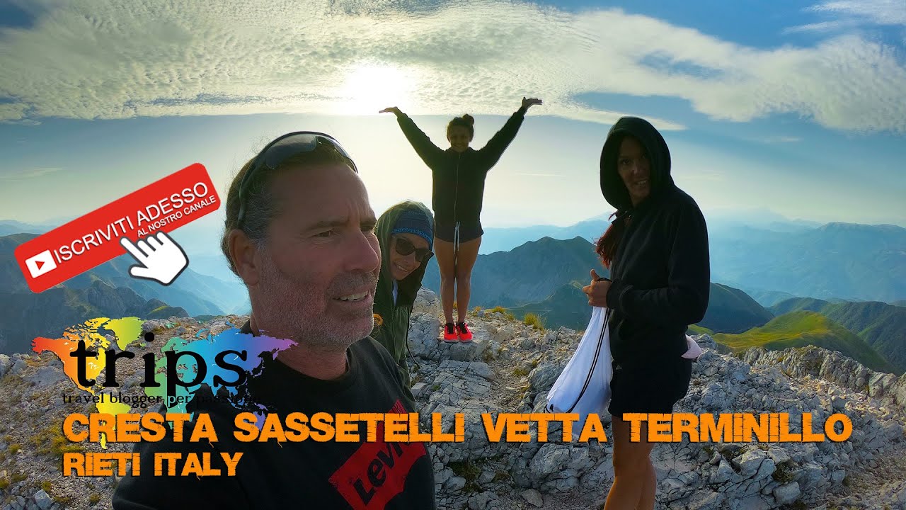 Cresta e Sella Sassetelli Vetta del Terminillo Rieti Italy